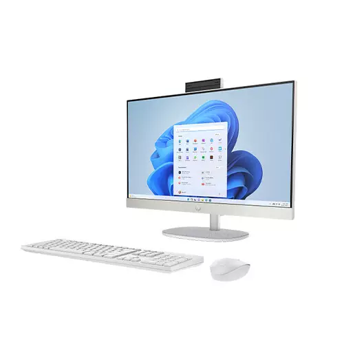 HP AIO 24-cr0179d Core i5 1335U 8GB RAM 512GB SSD 23.8 Inch FHD All in One Desktop PC - 1