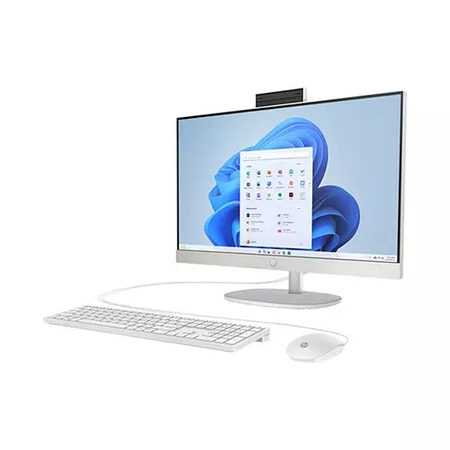 HP 24-CR0069ny Core i5 1335U 8GB RAM 512 SSD 24 Inch FHD All-in-One Desktop PC - 1