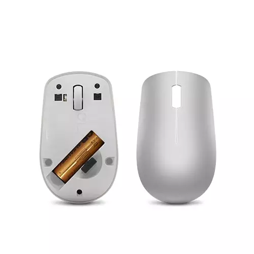 Lenovo 530 Wireless Mouse (Platinum Grey) - 3