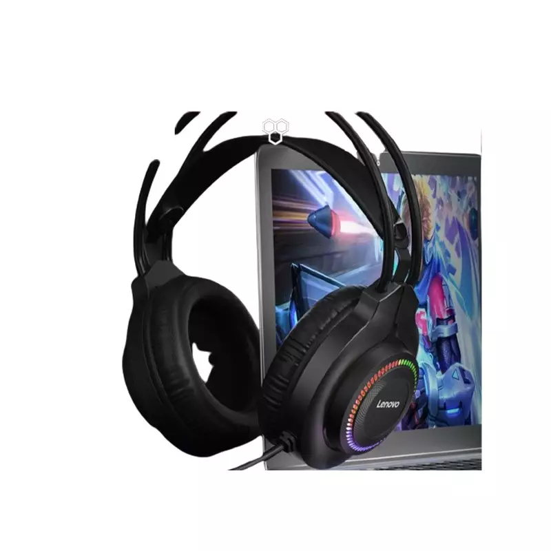 Lenovo G25B-Pro 7.1 Wired Gaming Headphone (Black) - 1