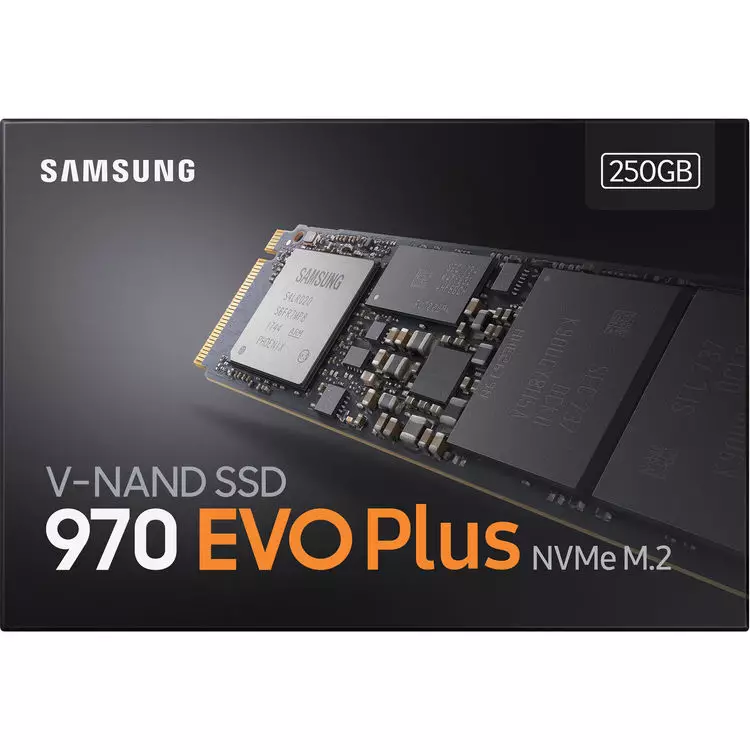 Samsung 970 EVO Plus 250GB NVMe M.2 SSD - 1