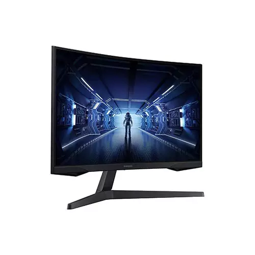 SAMSUNG LS27CG550EWX ODYSSEY G5 27" 165Hz Curved 2k QHD Gaming Monitor - 1