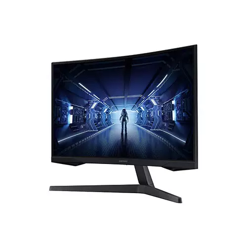 SAMSUNG LS27CG550EWX ODYSSEY G5 27" 165Hz Curved 2k QHD Gaming Monitor - 2