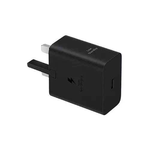 Samsung T4511 45W USB-C 3 Pin Black Charging Adapter With Cable - 2