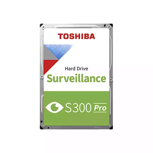 TOSHIBA S300 Pro 10TB SURVEILLANCE 7200 RPM 3.5” HARD DRIVE