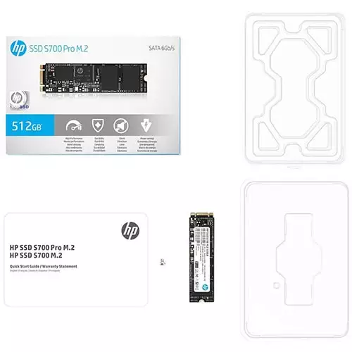 HP S700 Pro 256GB M.2 SSD - 4