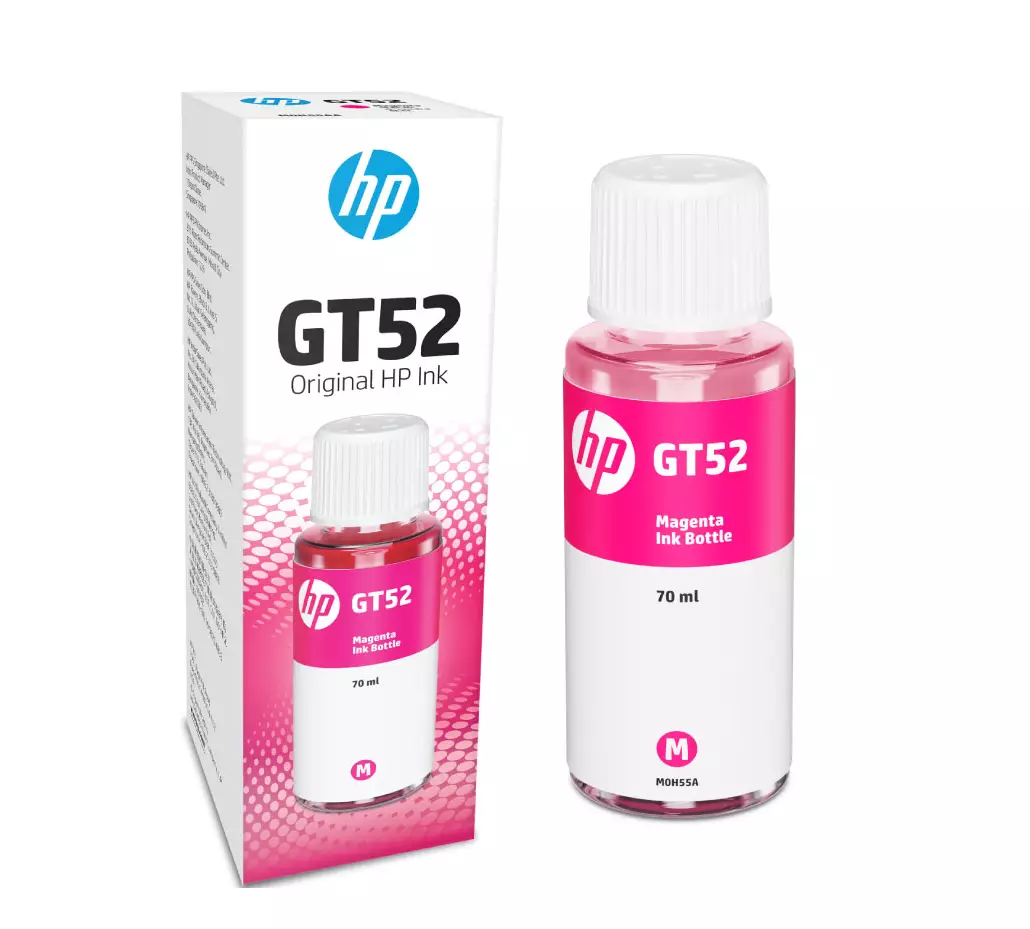 HP GT52 Magenta Original Ink Bottle - 1