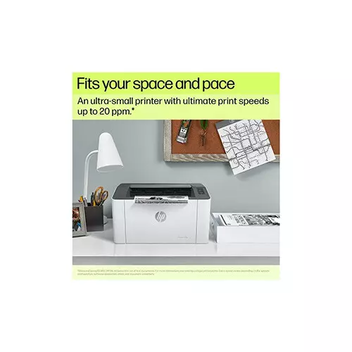 HP Laser 1008w Single Function Mono Laser Printer - 0