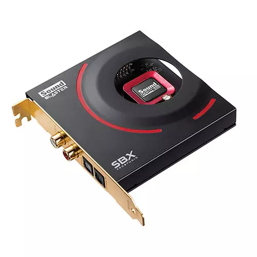 Creative Sound Blaster ZxR PCIe Audiophile Grade Gaming Sound Card - 1