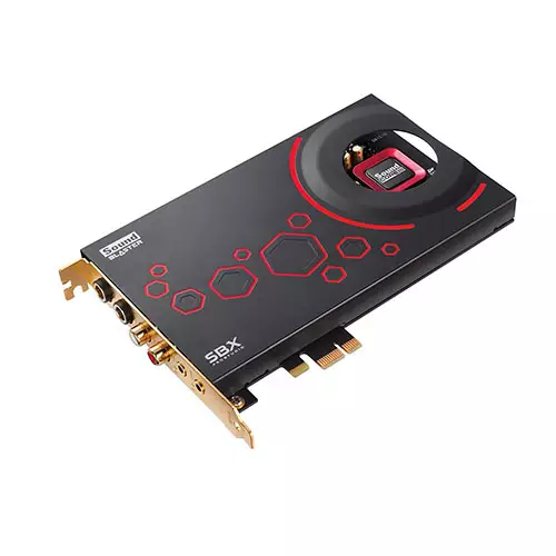 Creative Sound Blaster ZxR PCIe Audiophile Grade Gaming Sound Card - 2
