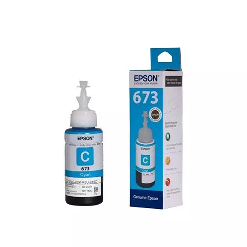 Epson C13-T6732 Cyan Ink Bottle - 1