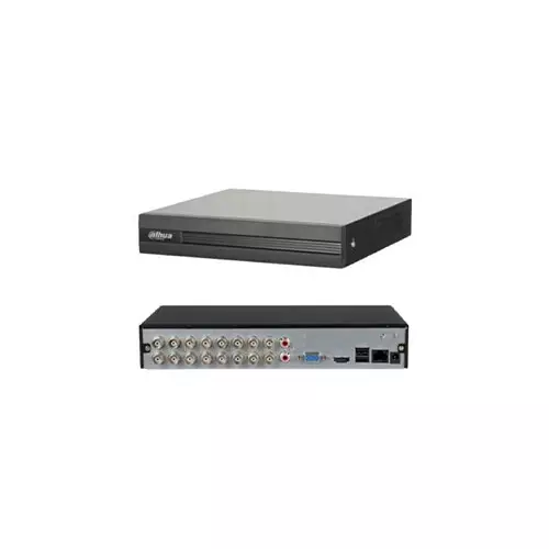 DAHUA XVR1B16H 16 Channel Penta-brid 4M-N/1080P Cooper 1U Digital Video Recorder - 1