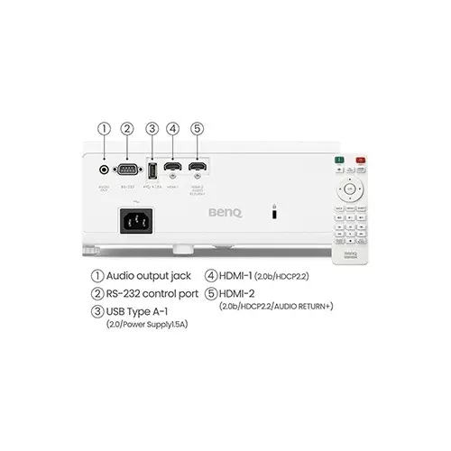 BenQ TK710 3200 Lumens 4K UHD Laser Smart Home Cinema Projector - 2