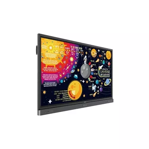 BenQ RP7504 75 Inch 4K UHD Education Interactive Flat Panel Display - 1