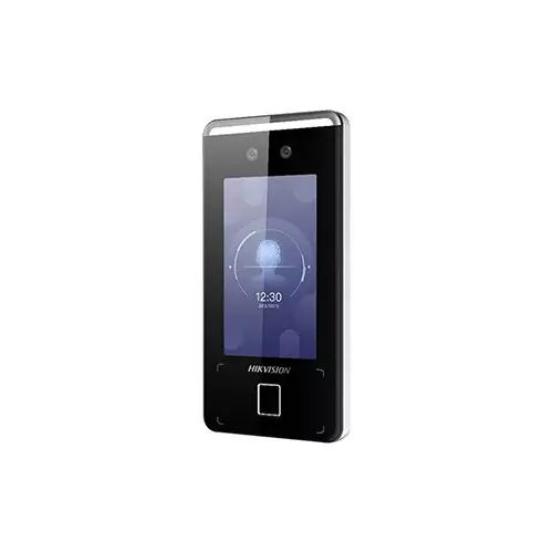 Hikvision DS-K1T341CMFW Fingerprint & Face Recognition Access Control Terminal with Adapter - 1