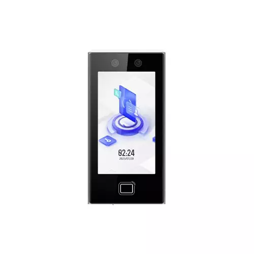 Hikvision DS-K1T670MFWX Fingerprint & Face Recognition Access Control Terminal with Adapter