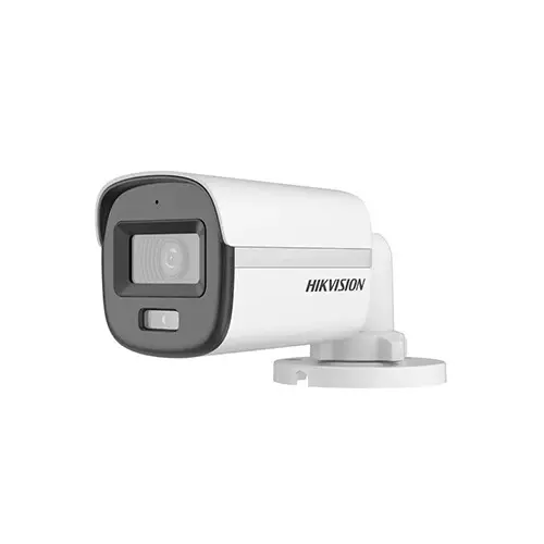 Hikvision DS-2CE10DF0T-PFS 2MP ColorVu Audio Fixed Mini Bullet Camera - 0
