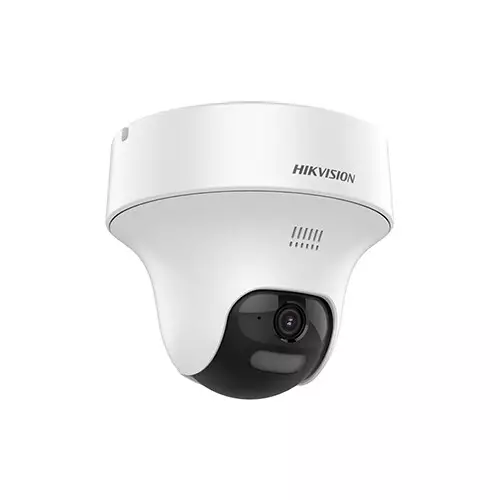 Hikvision DS-2CE70K0T-PTLTS 3K Two Way Audio Fixed PT Turret CC Camera - 2