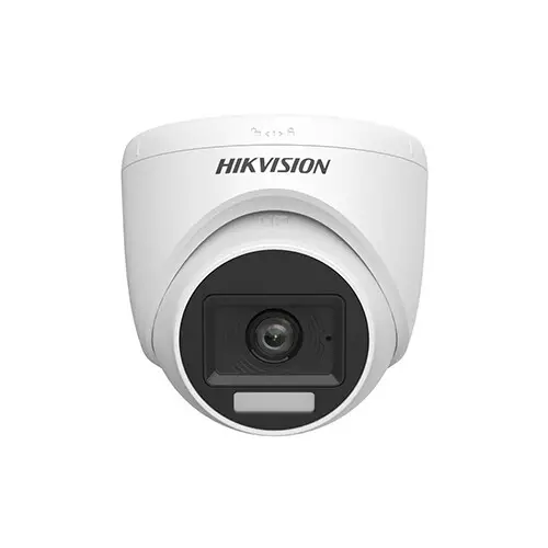 Hikvision DS-2CE76G0T-LPFS 2K Smart Hybrid Light Audio Fixed Turret Dome Camera - 1