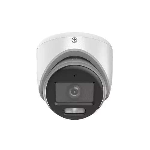 Hikvision DS-2CE70DF0T-LMFS 2MP Smart Hybrid Light Turret Camera - 1