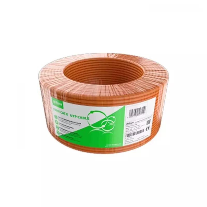 DAHUA CAT-6 ORANGE 100 METER NETWORK CABLE - 1