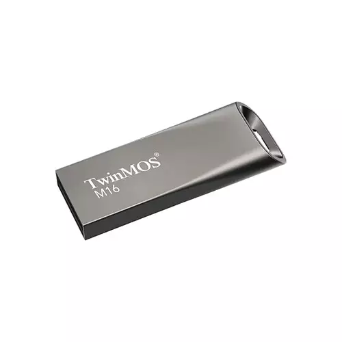 TwinMOS M16 64GB USB 3.2 Metal Body Pen Drive (Silver)