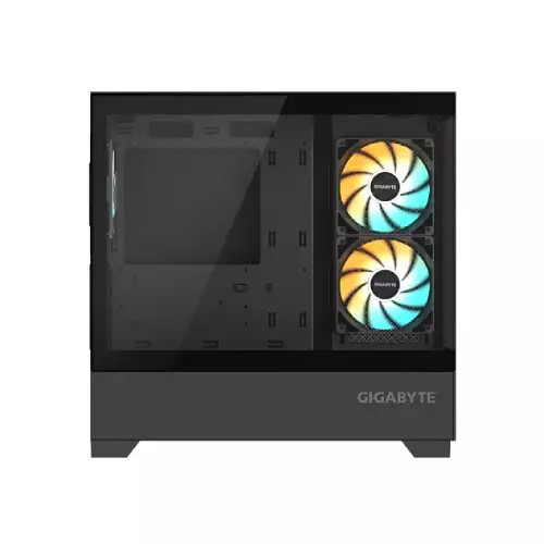 GIGABYTE C201 PANORAMIC Mid Tower M-ATX Case - 0