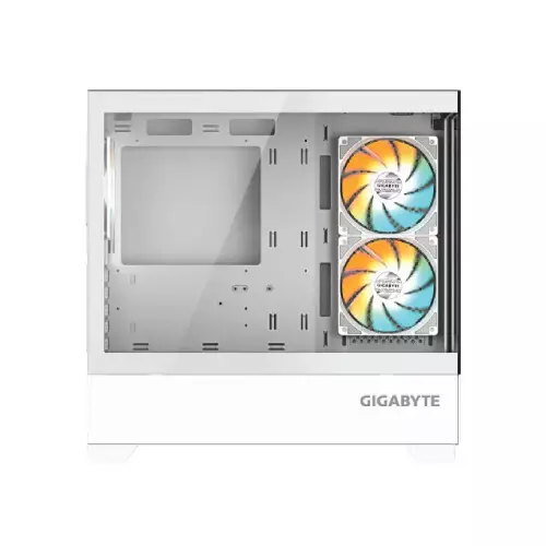 GIGABYTE C201 PANORAMIC ICE Mid Tower M-ATX Gaming Case - 1