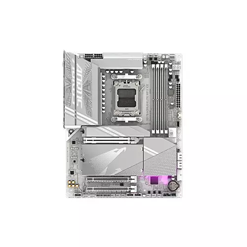 GIGABYTE X870 AORUS ELITE WIFI7 ICE DDR5 AMD AM5 ATX Motherboard - 1