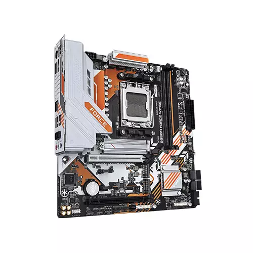 GIGABYTE B850M FORCE WIFI6E AMD AM5 DDR5 Micro ATX Motherboard - 2