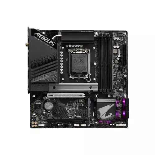 GIGABYTE Z790M AORUS ELITE AX LGA1700 DDR5 Micro ATX Motherboard - 1