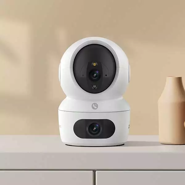 EZVIZ H7c 4MP 2K+ Dual Lens Pan & Tilt Wi-Fi Home Security Camera - 1