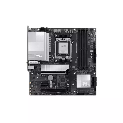 MSI PRO B850M-A WIFI DDR5 AM5 mATX Motherboard - 3