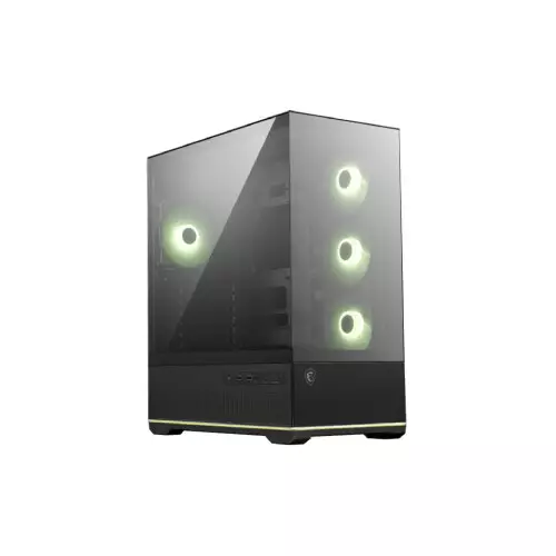 Msi MAG PANO 110R PZ ATX Mid Tower Gaming Case (Black)