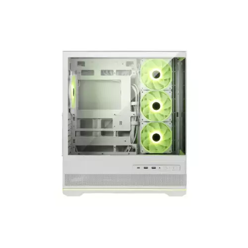 Msi MAG PANO 110R PZ ATX Mid Tower Gaming Case (White) - 2