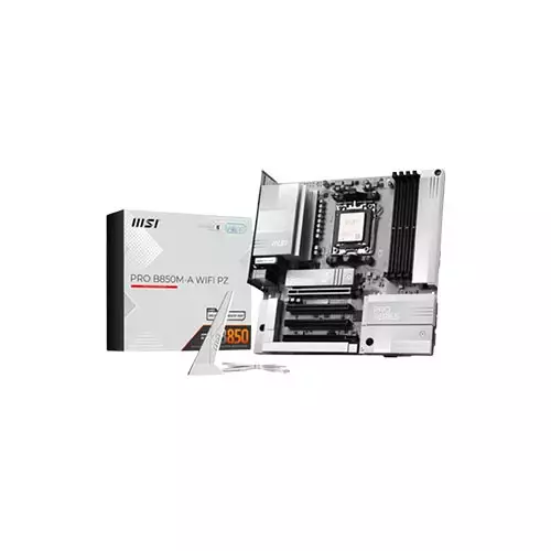 MSI PRO B850M-A WIFI PZ AM5 mATX Motherboard