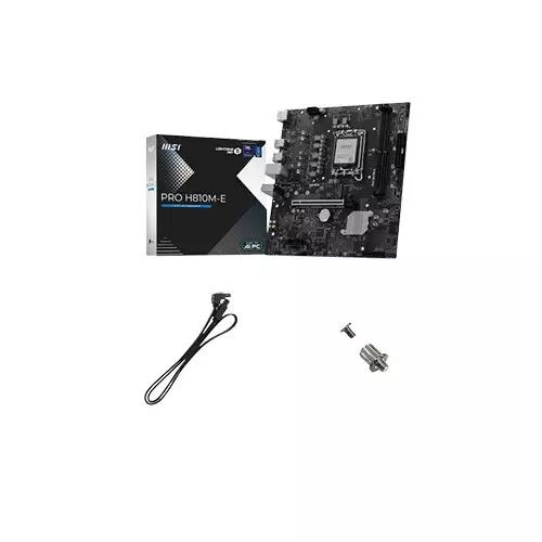 MSI PRO H810M-E mATX Intel Motherboard - 6