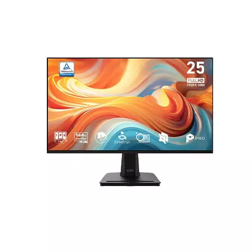 MSI PRO MP251 E14L 24.5 inch FHD 144Hz IPS Gaming Monitor