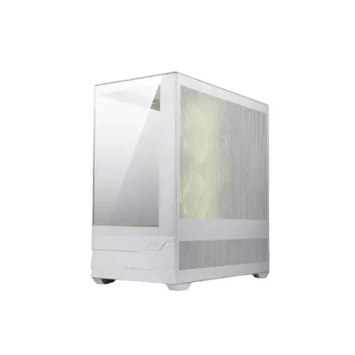 MSI MAG PANO M110R mATX Gaming PC Case (White)