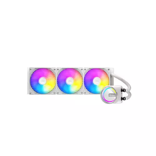 Antec Skeleton 360 ARGB AIO Liquid CPU Cooler (White) - 1