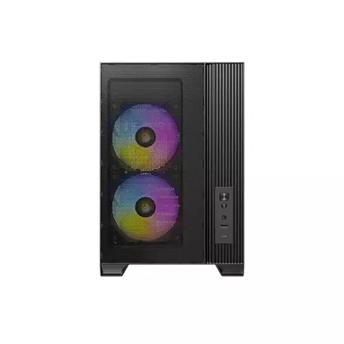 Antec Flux M ARGB M-ATX Micro Tower Case (Black) - 1