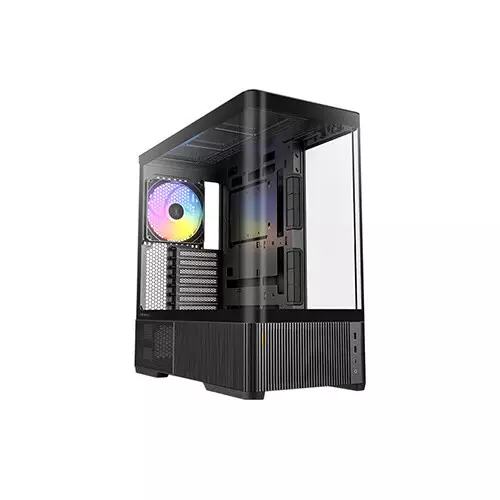 Antec C6 Curve ARGB Constellation Series ATX Mid Tower Gaming Case - 1