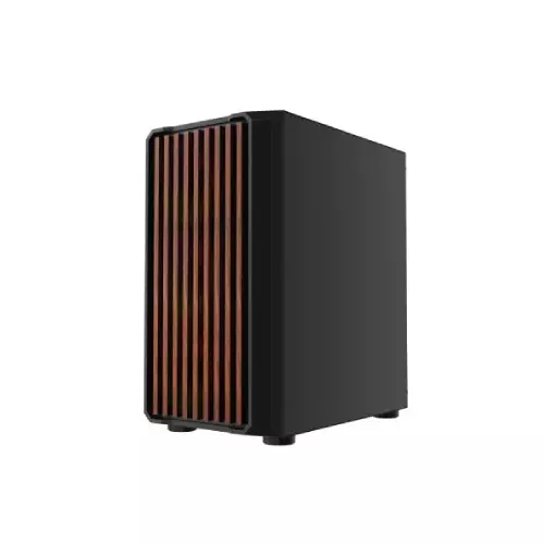 MaxGreen 315 Wood M-ATX Mid-Tower Gaming Case - 1