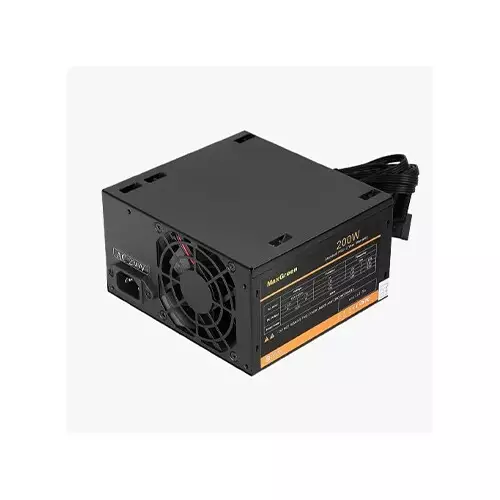 MaxGreen 310 ARGB M-ATX Mid-Tower Gaming Casing with 200W PSU - 4