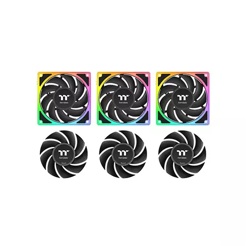 Thermaltake MAGCurve 360 Ultra ARGB Sync AIO Liquid Cooler with 6.67-inch Curved AMOLED Display - 3