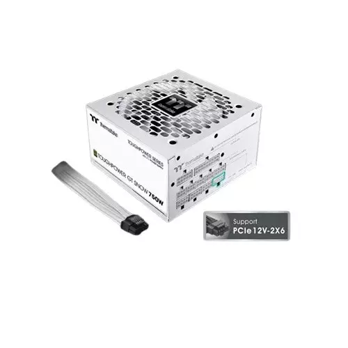 Thermaltake PS-TPT-0750FNFAGK-W ToughPower GT Snow 750W 80 Plus Gold Power Supply - 0