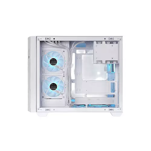 Thermaltake Vision 330 CR ARGB Mid Tower Case (White) - 3