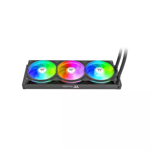 Thermaltake TH360-S V3 ARGB Sync AIO Liquid Cooler(Black) with 3.95-inch LCD Display - 2