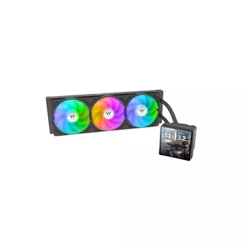 Thermaltake TH360 V3 Ultra ARGB Sync AIO Liquid Cooler with 3.95-inch LCD Display