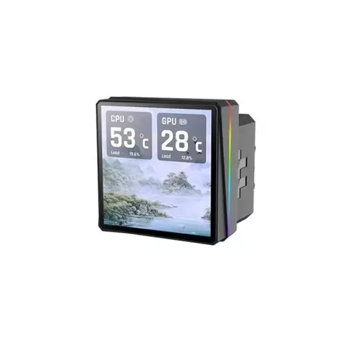 Thermaltake TH360 V3 Ultra ARGB Sync AIO Liquid Cooler with 3.95-inch LCD Display - 2